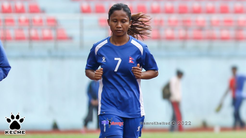 Women’s football team captain injured during training - Hamrokhelkud