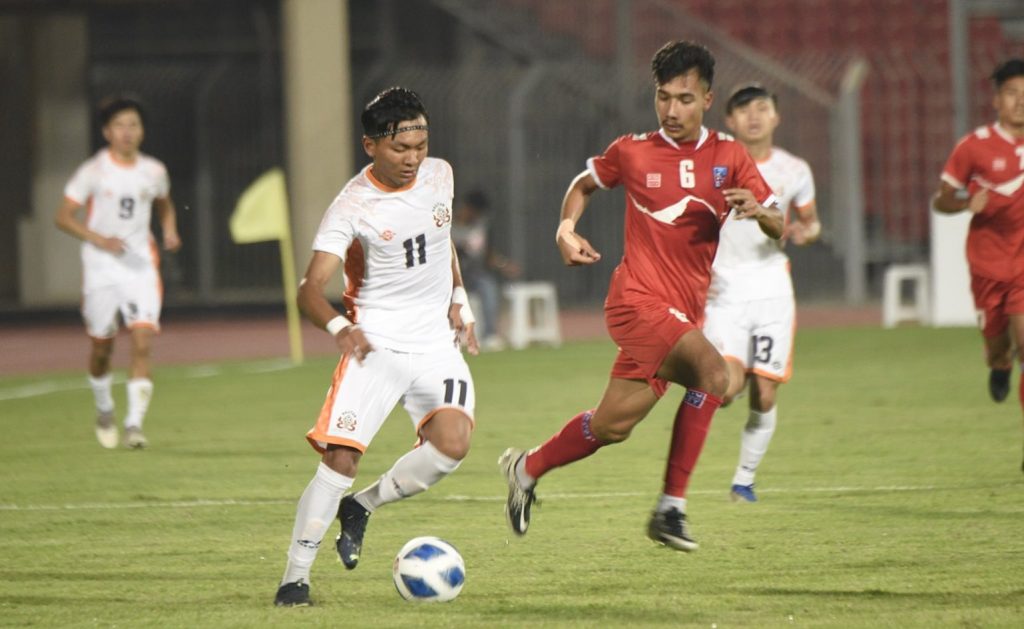 Nepal lost to Bhutan - HamroKhelkud