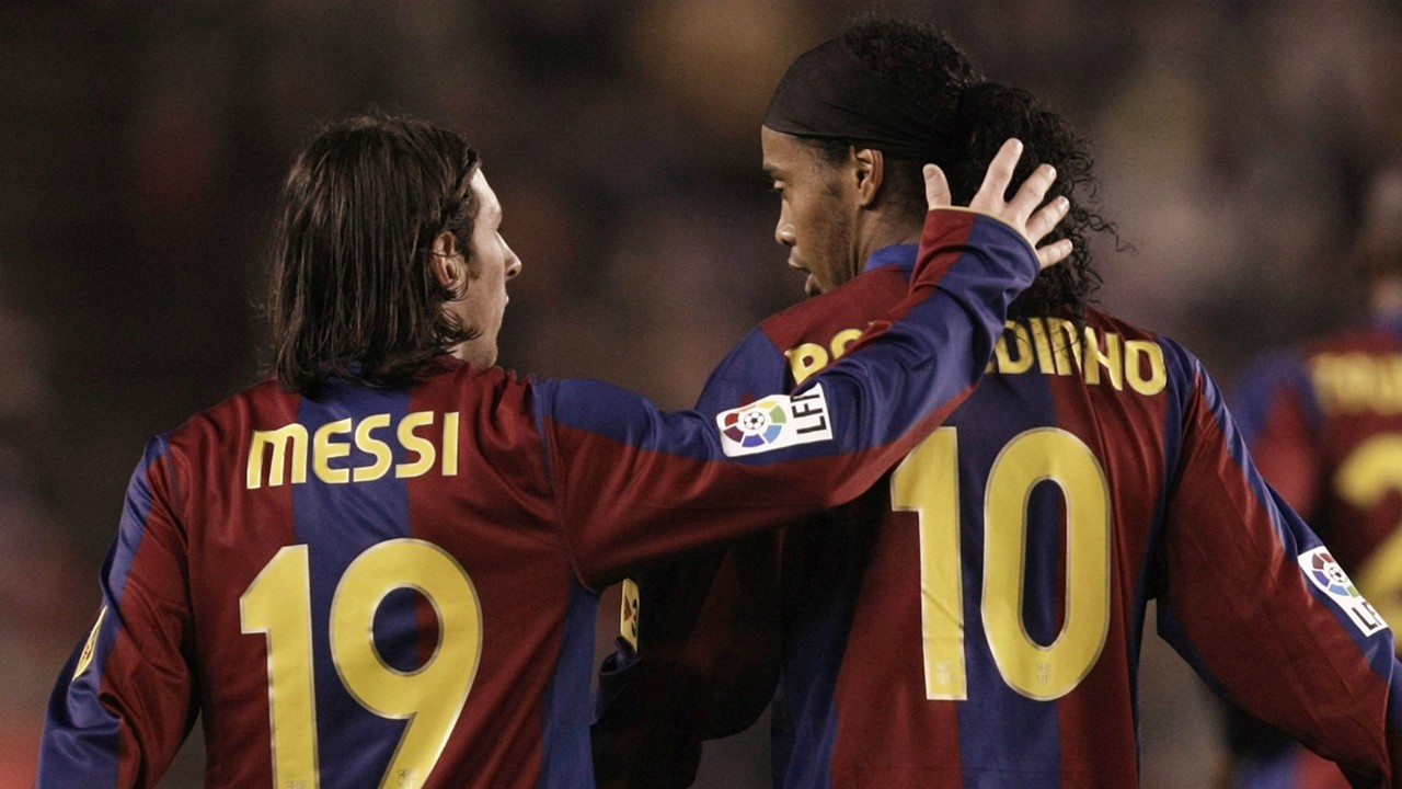 messi ronaldinho