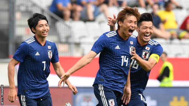 Japan win paraguy